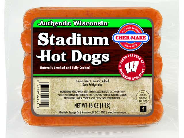 636057381190535288-chermake-stadium-hot-dog-16oz-badger Cher-Make Hotdogs